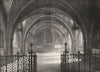 LONDON. Houses of Parliament- St Stephen's Crypt 1896 old antique print
