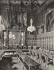 LONDON. Ironmongers Hall- The Livery Hall 1896 old antique print picture