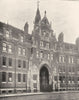 LONDON. Southwark Street- HQ of Metropolitan Fire Brigade 1896 old print