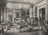 LONDON. Marlborough House- The Drawing- room 1896 old antique print picture