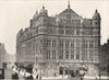 LONDON. Palace Theatre- building, from Cambridge Circus 1896 old antique print