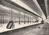 LONDON. Euston Station- General view of the Platforms 1896 old antique print