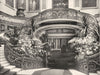 LONDON. Buckingham Palace- The Grand Staircase 1896 old antique print picture
