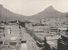 SOUTH AFRICA. View of Lion's head 1899 old antique vintage print picture