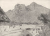 SOUTH AFRICA. Cogman's Kloof, Montagu (Beyond the Tunnel)  1899 old print