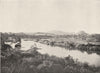 SOUTH AFRICA. Crocodile river, Transvaal 1899 old antique print picture