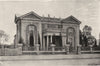 SOUTH AFRICA. The Masonic temple, Kimberley 1899 old antique print picture