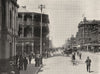 SOUTH AFRICA. Commissioner street, Johannesburg 1899 old antique print picture