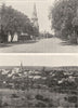 SOUTH AFRICA. Beaufort West 1899 old antique vintage print picture