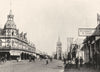 SOUTH AFRICA. Church street, Pretoria 1899 old antique vintage print picture