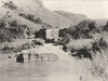 SOUTH AFRICA. Cascade on the Umgeni river 1899 old antique print picture