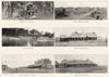 ZIMBABWE RHODESIA.Trekking;Police,Bulawayo;Zambesi;Umgusa Estates hotel 1899