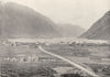 NORWAY. Odde- General View of Odde 1895 old antique vintage print picture