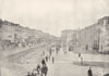 RUSSIA. St Petersburg- The Nevski Prospect 1895 old antique print picture