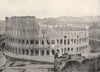 ROME. Rome- The Colosseum 1895 old antique vintage print picture