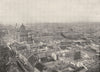 GERMANY. Berlin- Panorama of the City 1895 old antique vintage print picture