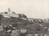 ISRAEL. Bethlehem- The Town and the Church of the Nativity 1895 old print