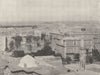 EGYPT. Alexandria- General view of the City 1895 old antique print picture