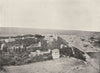 SPAIN. Granada- View of the City and the Alhambra 1895 old antique print
