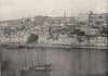 PORTUGAL. Oporto- Panorama of the City 1895 old antique vintage print picture