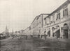ITALY. Messina- On the Marina 1895 old antique vintage print picture