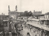 INDIA. Hyderabad- The Chief Street, Showing the Char Minar 1895 old print