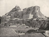 INDIA. Thiruchchirapalli- The Rock, seen from the North 1895 old antique print