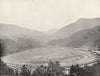 HONG KONG. Happy Valley - The Race-course, from Morrison's Hill 1895 old print