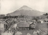 JAPAN. Fujiyama- The Sacred Mountain, from Jedzumi Village 1895 old print