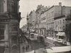 CANADA. Toronto- King street, looking West 1895 old antique print picture