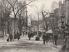 MASSACHUSETTS. Boston- The Mall 1895 old antique vintage print picture