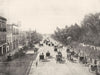 MEXICO. Mexico- The Avenida Juarez 1895 old antique vintage print picture