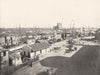 ARGENTINA. Buenos Aires- La Boca 1895 old antique vintage print picture