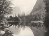 CALIFORNIA. Yosemite Valley- The Mirror Lake 1895 old antique print picture