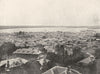NEW ZEALAND. Auckland- Panoramic view from the Hills 1895 old antique print