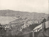 NEW ZEALAND. Wellington- General view of the City 1895 old antique print