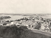 AUSTRALIA. Sydney- View from the North Shore 1895 old antique print picture