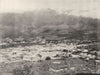 SOUTH AFRICA. Cape Town- showing Table Mountain wreathed in Vapour 1895 print
