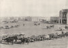 SOUTH AFRICA. Johannesburg- The Market square 1895 old antique print picture