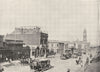 SOUTH AFRICA. Durban- Looking up West street 1895 old antique print picture