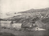 PORTUGAL. Madeira- General View of Funchal 1895 old antique print picture