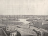 HAMPSHIRE. Southampton- The Docks 1895 old antique vintage print picture