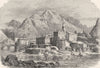 ITALY. Verona. Valstagna 1877 old antique vintage print picture