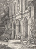 ITALY. Villa Giustiniani, Padua 1877 old antique vintage print picture