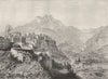 MONACO. Monaco 1877 old antique vintage print picture