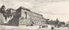 ITALY. Florence. Palazzo Pitti 1877 old antique vintage print picture