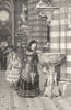 ITALY. Siena. Confirmation in the Cathedral of Siena 1877 old antique print