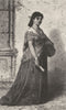 ROME. Roman Model 1877 old antique vintage print picture