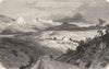 ITALY. Sicily. Near Alcamo 1877 old antique vintage print picture