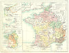 FRANCE. 1429; maps Marches Calais; March Edward 3 July 12- Sept 4, 1346;  1903